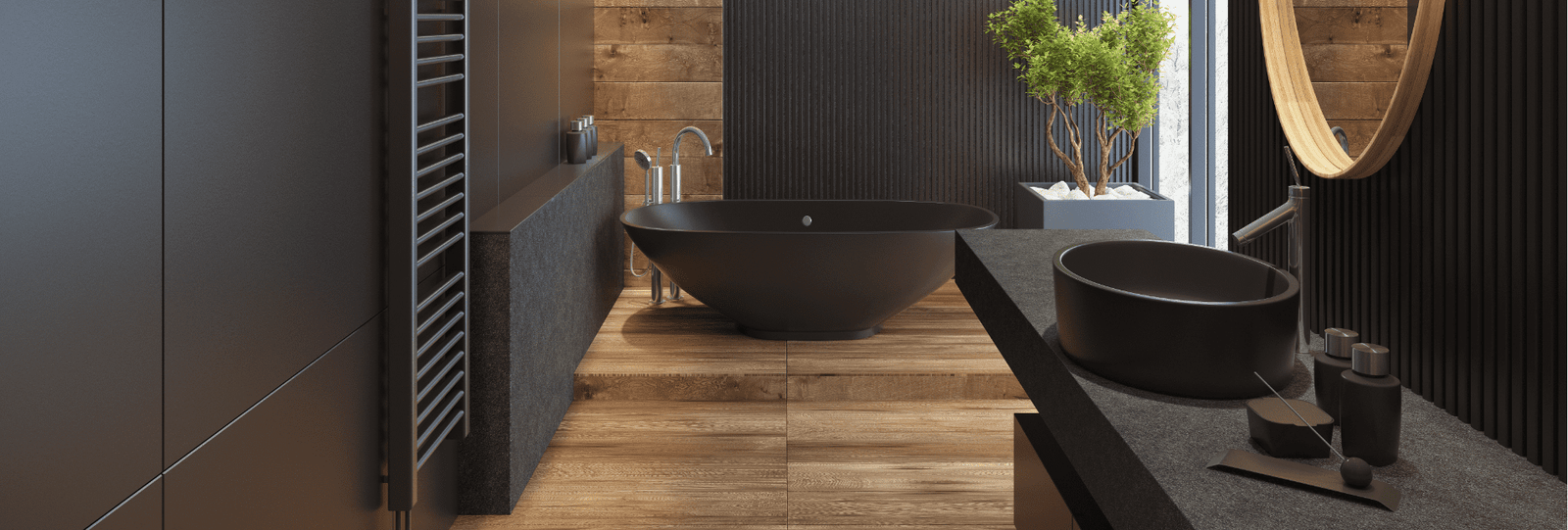 cheapest maintenance flooring for a bathroom